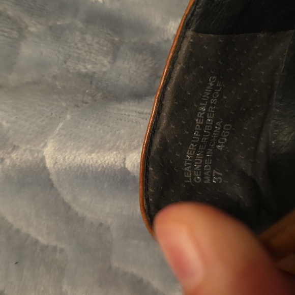 Umberto Raffini Women's Brown Loafers EUC Size 37 (US 6.5) - Picture 9 of 9